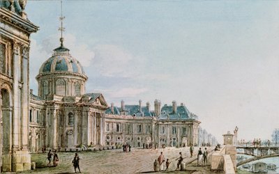 View of the College des Quatre Nations, Paris